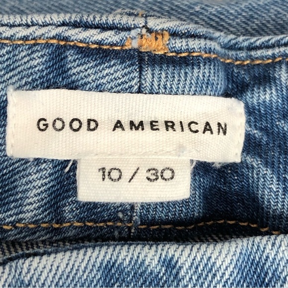 Good American high rise raw hem jeans - Picture 5 of 11
